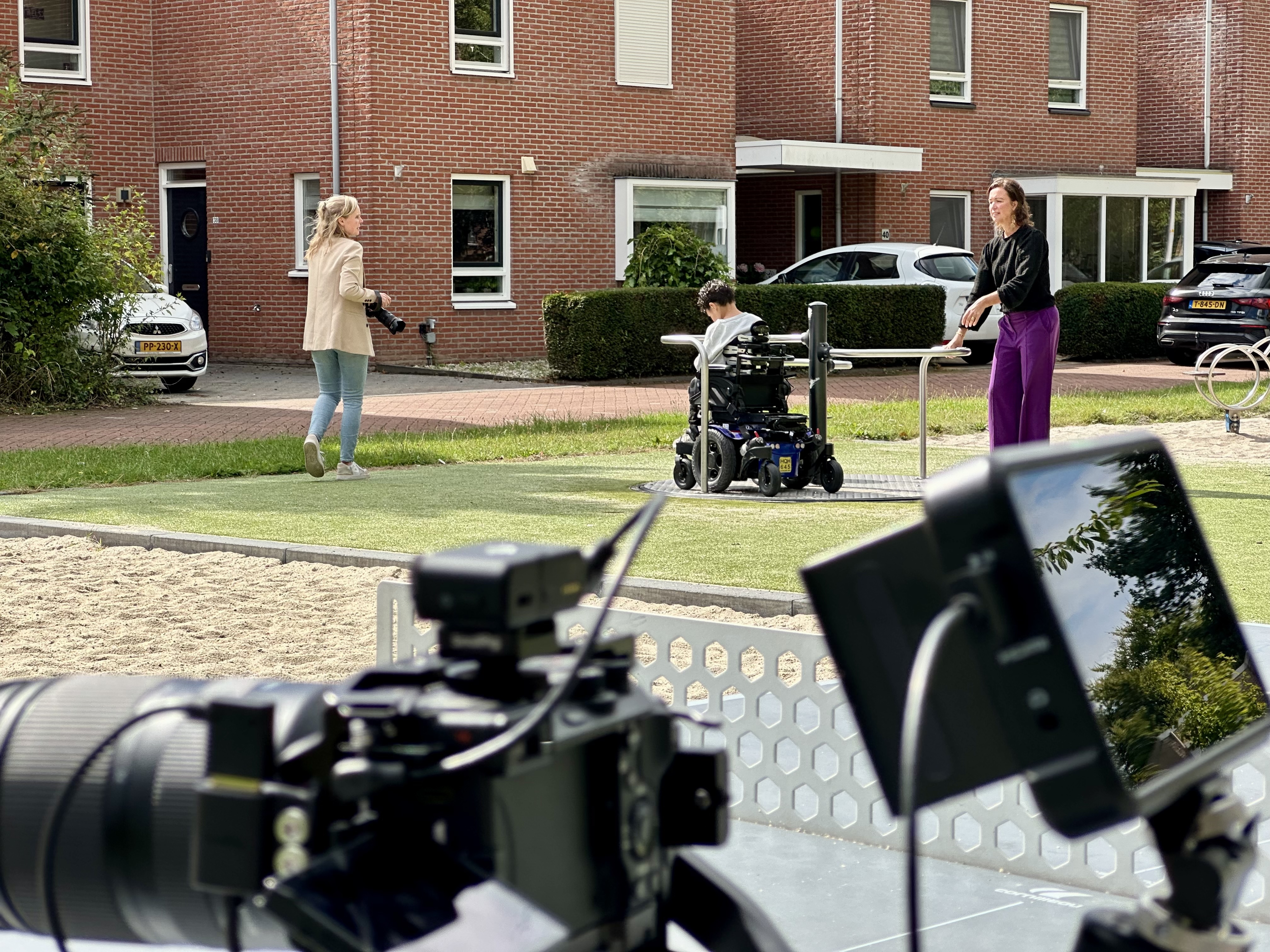 Filmmaker en videograaf Ben Fransen aan het werk. Beschikbaar als Videograaf Holten. Behind the scenes bij Ben Fransen