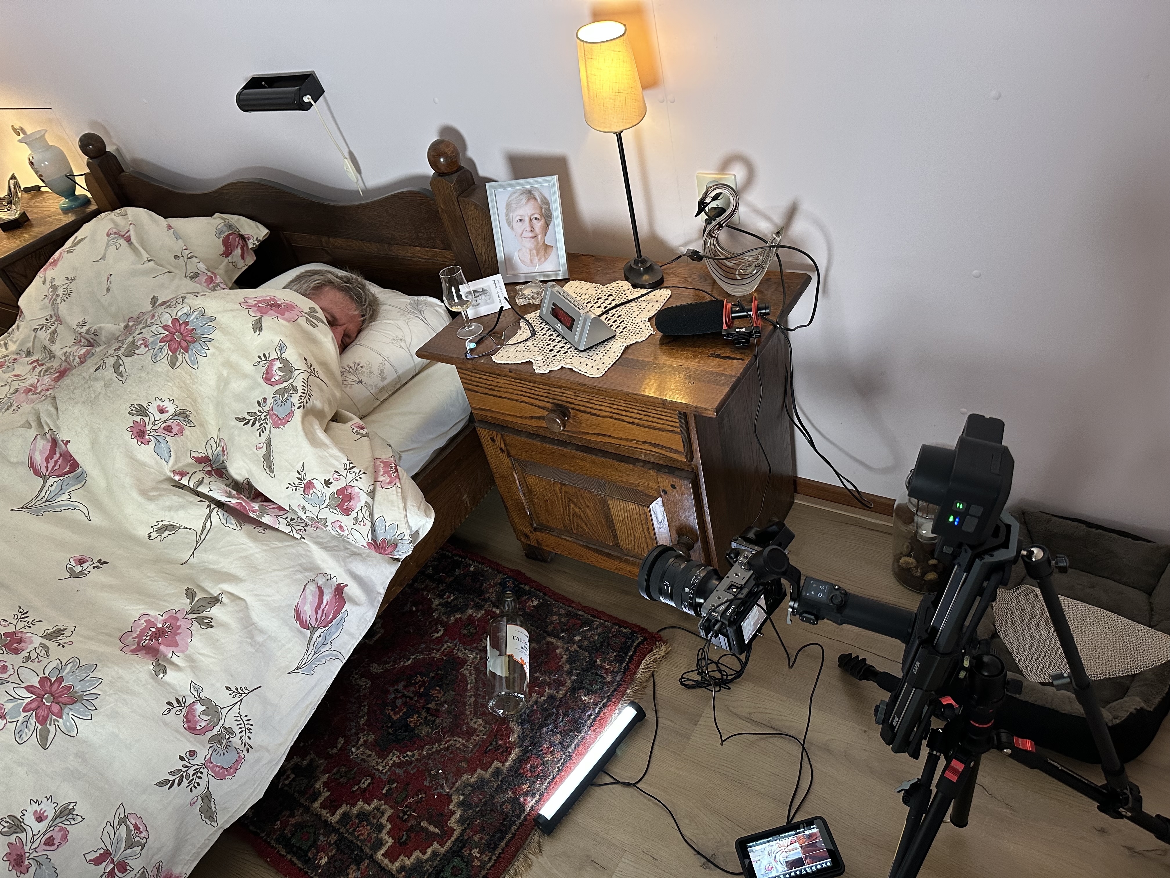 Filmmaker en videograaf Ben Fransen aan het werk. Beschikbaar als Videograaf Apeldoorn. Behind the scenes bij Ben Fransen