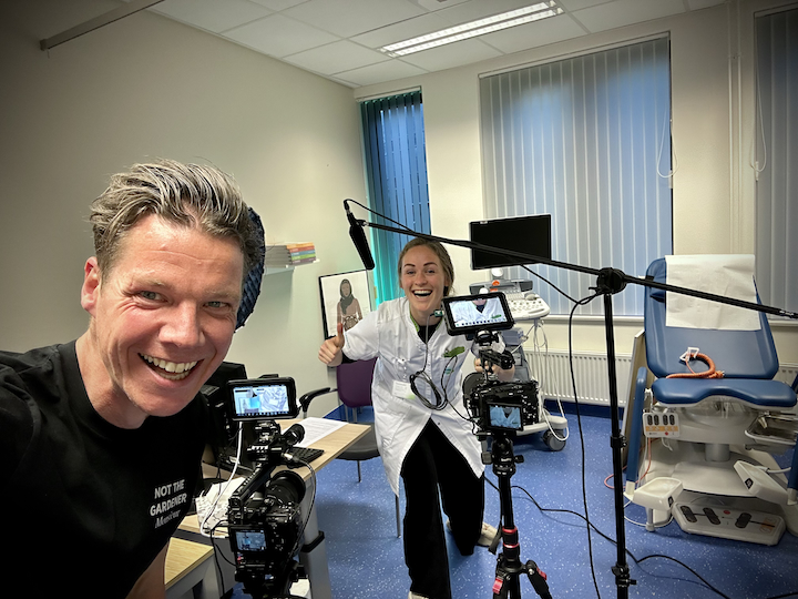 Filmmaker en videograaf Ben Fransen aan het werk. Beschikbaar als Videograaf Oldenzaal. Behind the scenes bij Ben Fransen